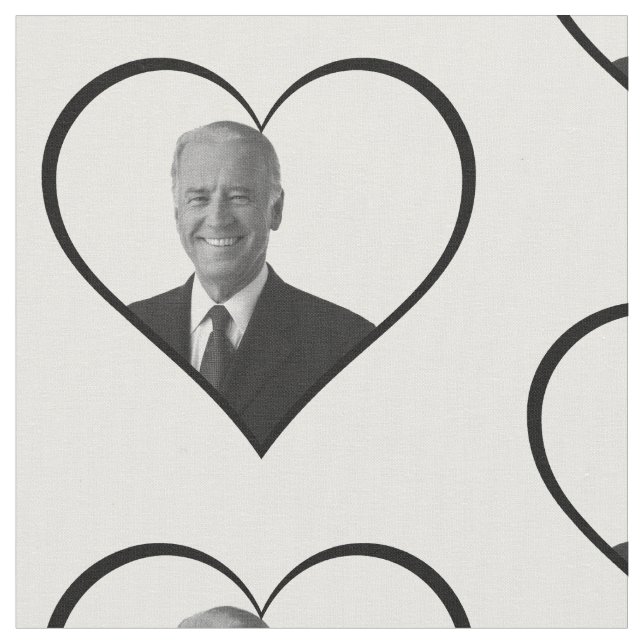 rösta mitt biden hjärta tyg (Närbild)