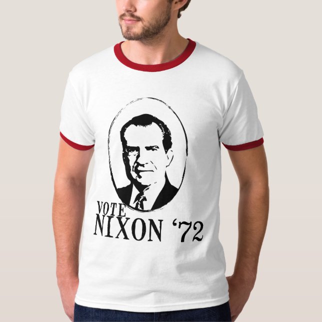 Rösta Nixon '72 T-shirt (Framsida)