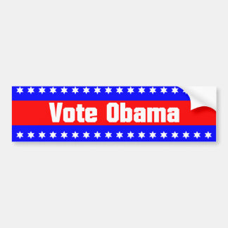 Rösta Obama Bildekal