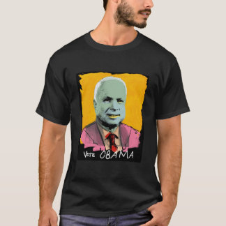 RÖSTA OBAMA DEN MÖRKA T SKJORTAN T-SHIRT