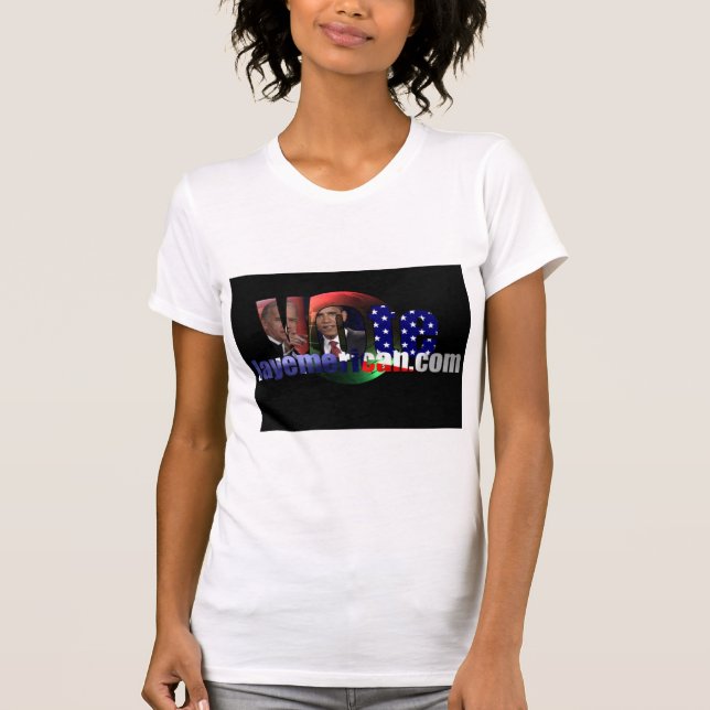 Rösta Obama Nov 4th T Shirt (Framsida)