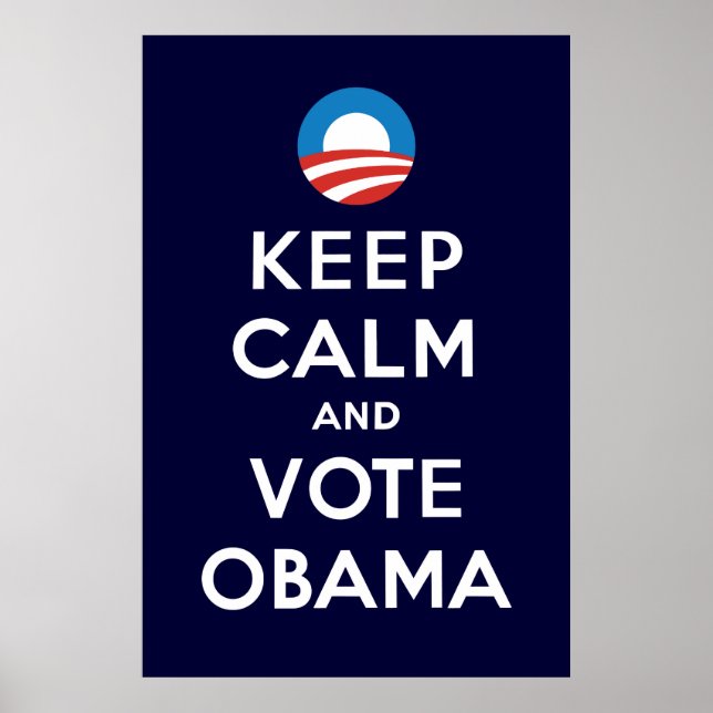 Rösta Obama Poster (Framsidan)