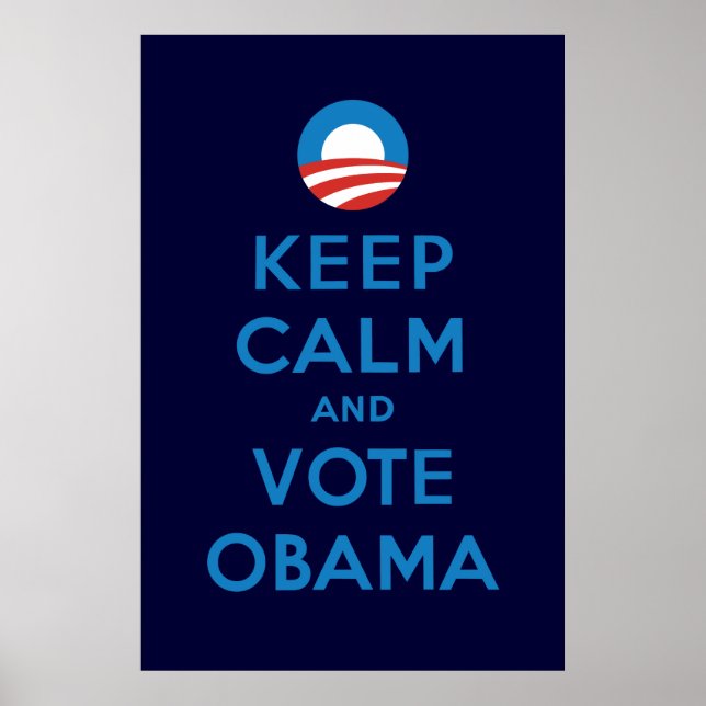 Rösta Obama Poster (Framsidan)