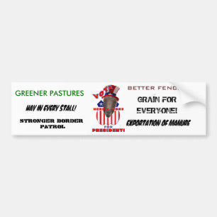 RÖSTA ÖRTEN EN VORE FÖR PRESIDENT! GET BILDEKAL