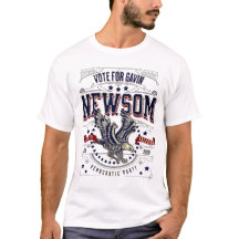 Rösta på Gavin Newsom 2028 Örn Patriotisk