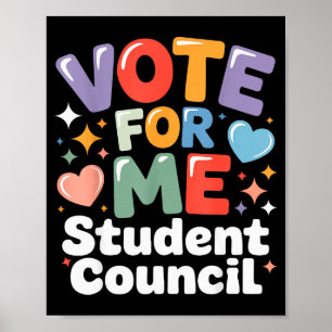 Rösta På Mig Elevrådsstämning Skolval Poster