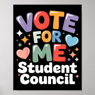 Rösta På Mig Elevrådsstämning Skolval Poster