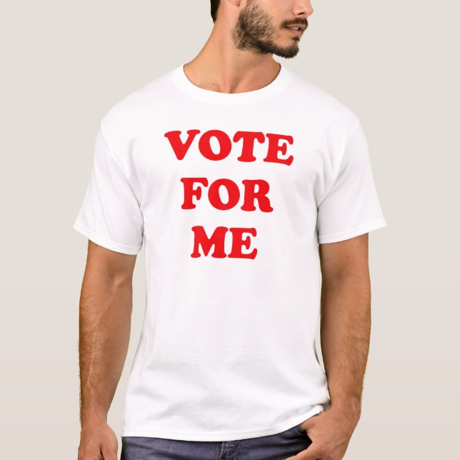 Rösta På Mig T Shirt (Framsida)