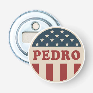 Rösta på Pedro Klassisk Retro Amerikansk Väljare K Flasköppnare