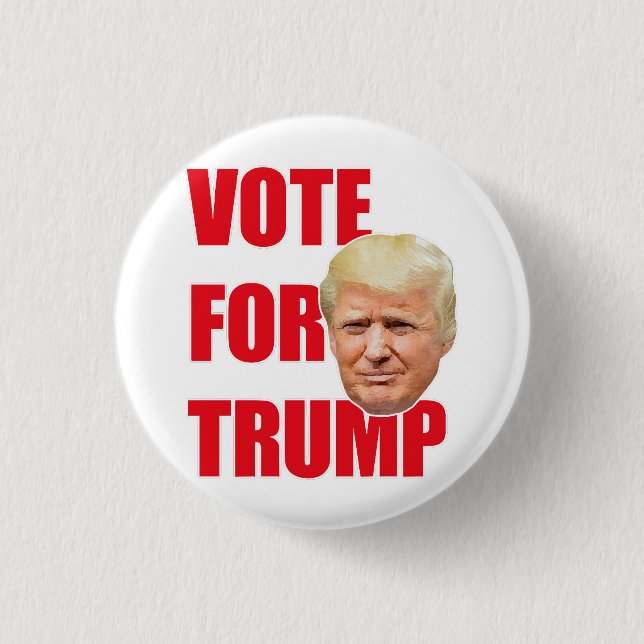 Rösta på trump  knapp (Framsida)