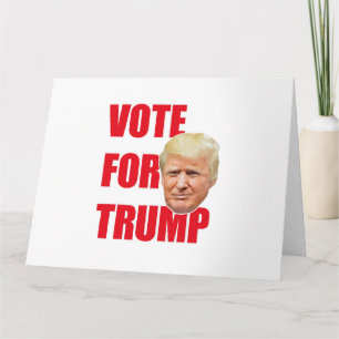 Rösta på Trump Kort