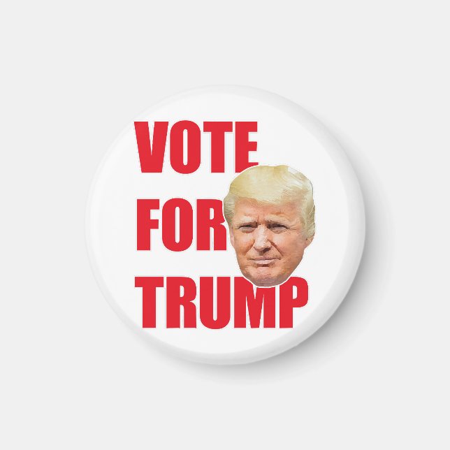 Rösta på trump  magnet (Framsidan)