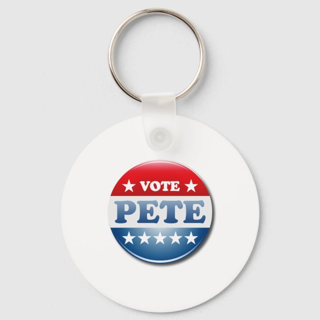 Rösta Pete 2020 Nyckelring (Framsida)