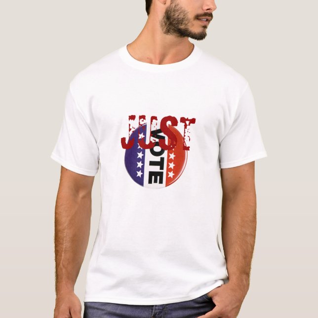 Rösta PRECIS! T-tröja T Shirt (Framsida)