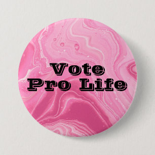 Rösta Pro Life-knappen Knapp