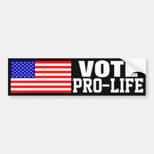 Rösta Pro-Liv Bildekal