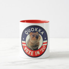 Rösta Quokka i 2020 Mugg