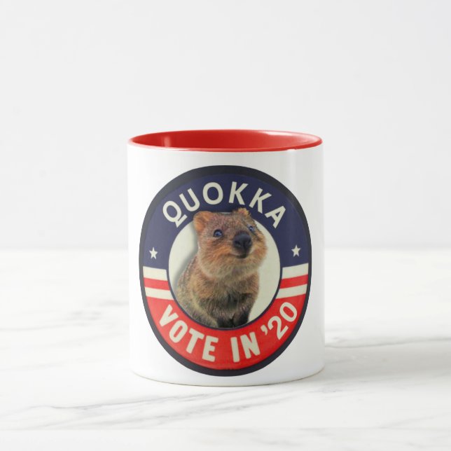Rösta Quokka i 2020 Mugg (Center)