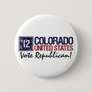 Rösta republikanen i 2012 - vintage Colorado Knapp