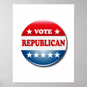 RÖSTA REPUBLIKANEN POSTER