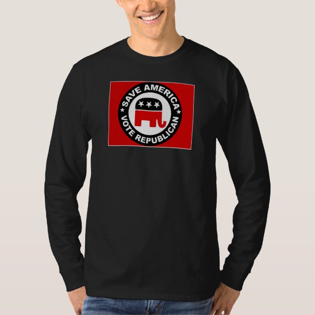 RÖSTA REPUBLIKANEN T SHIRT (Framsida)