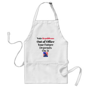 Rösta republikaner ur tjänst Apron Förkläde