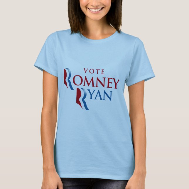 RÖSTA ROMNEY RYAN AMERICA.png T Shirt (Framsida)