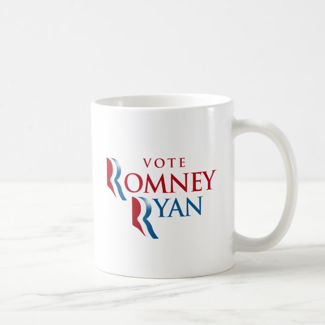 RÖSTA ROMNEY RYAN AMERIKA KAFFEMUGG (Höger)