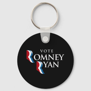 RÖSTA ROMNEY RYAN AMERIKA - .PNG NYCKELRING
