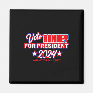 Rösta Romney till president Mitt Romney Republikan Magnet
