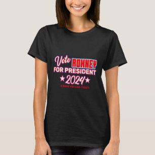 Rösta Romney till president Mitt Romney Republikan T Shirt