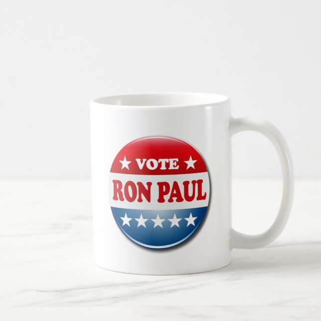 RÖSTA RON PAUL KAFFEMUGG (Höger)