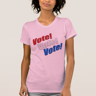 Rösta! Rösta! Rösta! patriotisk röd vit & blå 2024 T Shirt