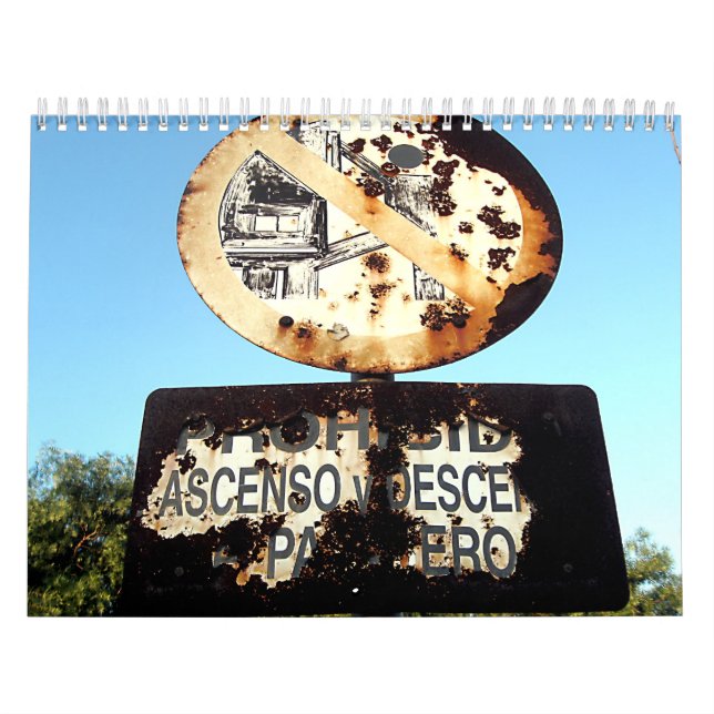 Rosta & rostigt kalender (Omslag)