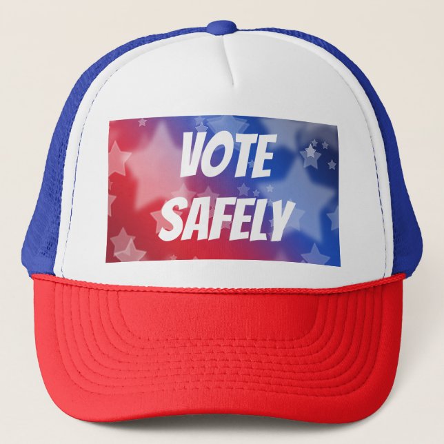 Rösta säkert keps (Framsida)