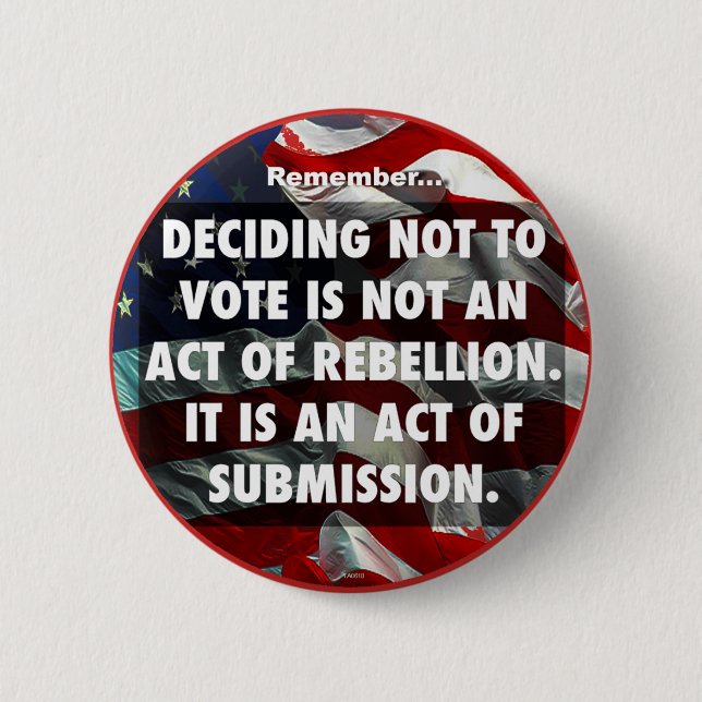 RÖSTA - SÄND INTE KNAPP (Framsida)