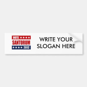 RÖSTA SANTORUM 2012 UNDERTECKNAR BILDEKAL