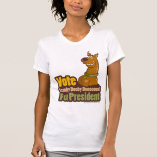 Rösta Scooby Dooby Doo för president T Shirt