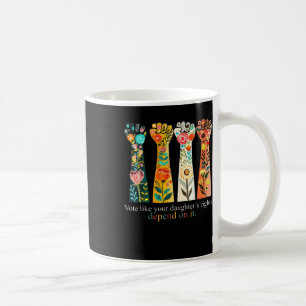 Rösta som din dotters Höger beror på hur det går. Kaffemugg