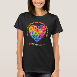 Rösta som din mordotters Höger beror på det T Shirt