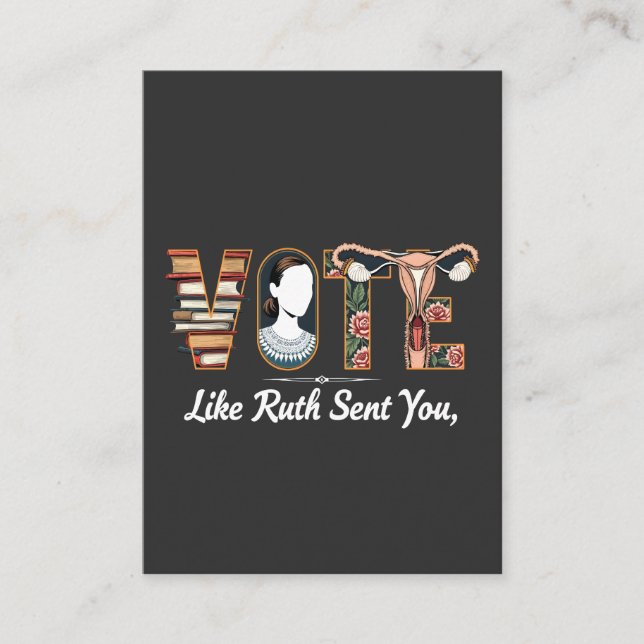 Rösta som om Ruth skickat dig Harris HBTQ-jämlikhe Tilläggskort (Framsida)