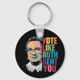 Rösta som Ruth skickade dig Nyckelring