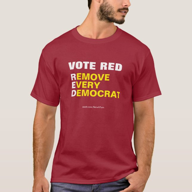 Rösta ta bort alla demokratier T-Shirt (Framsida)