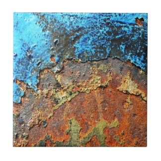 Rosta texturerad metall kakelplatta