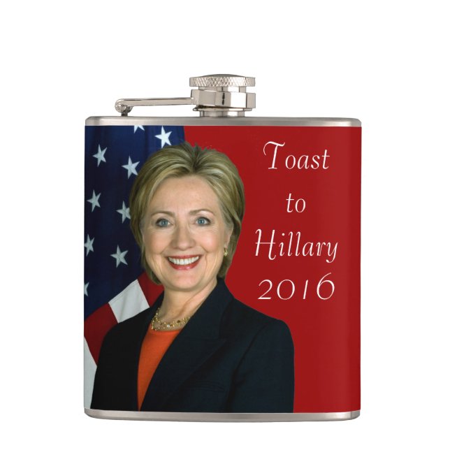 Rosta till Hillary 2016 Fickplunta (Framsidan)