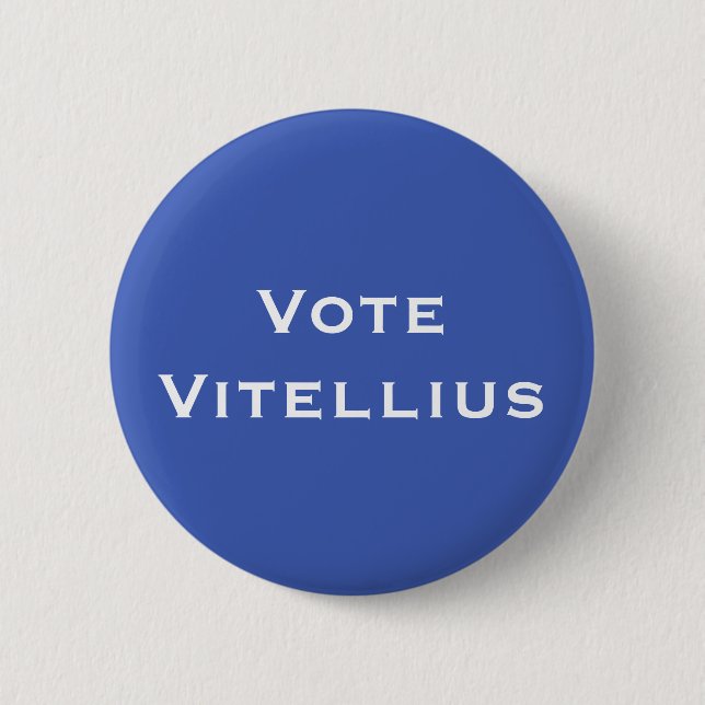 Rösta Vitellius romersk kejsare Knapp (Framsida)