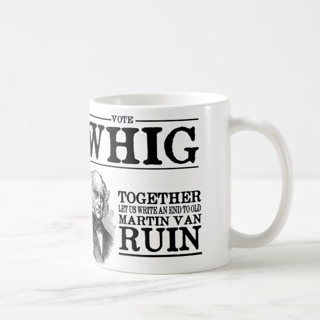 Rösta whigen kaffemugg (Höger)