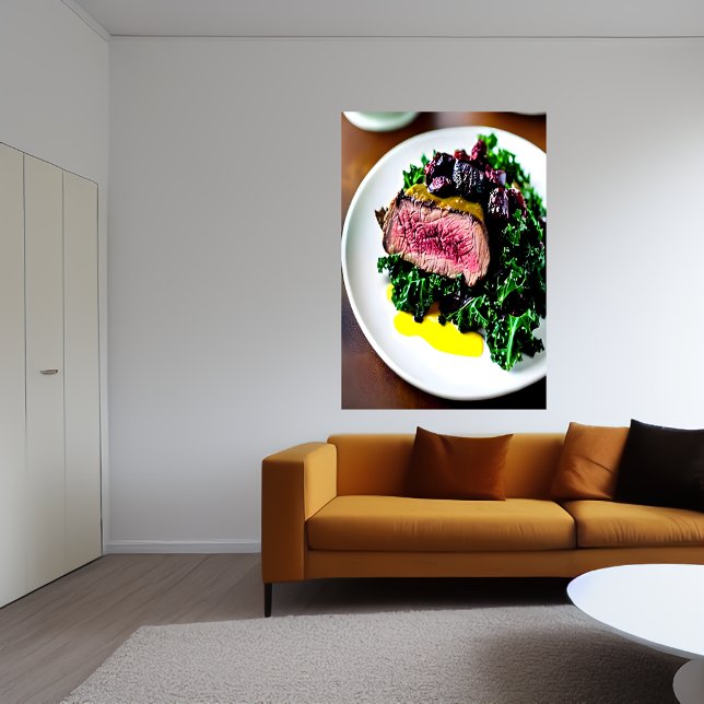 Rostad mjölet | AI Art Poster (Skapare uppladdad)