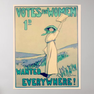 Röstar för kvinnor överallt poster