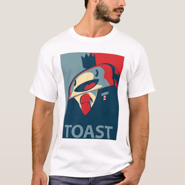 Rostat bröd t-shirt (Framsida)